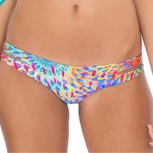 Luli Fama- Zig Zag Open Side Moderate Bottom NWT